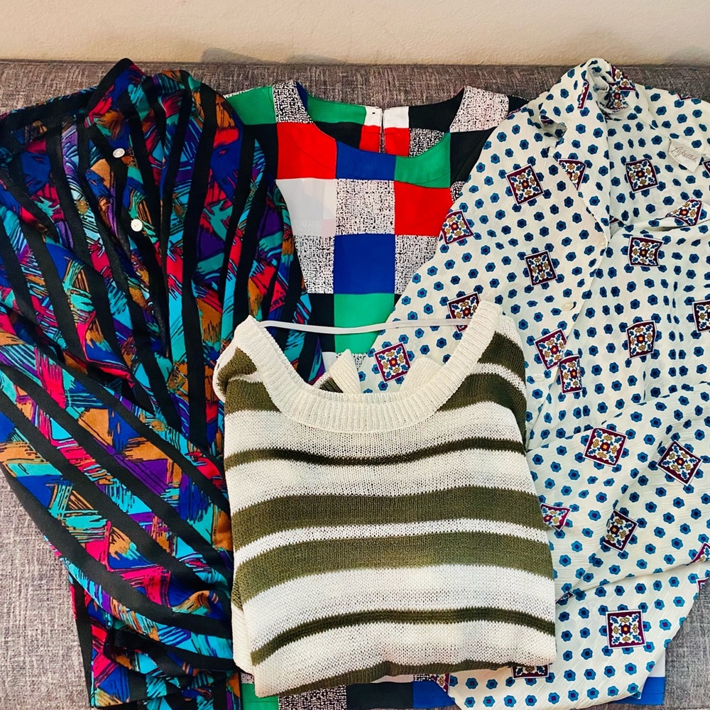 Lot of 4 business blouses